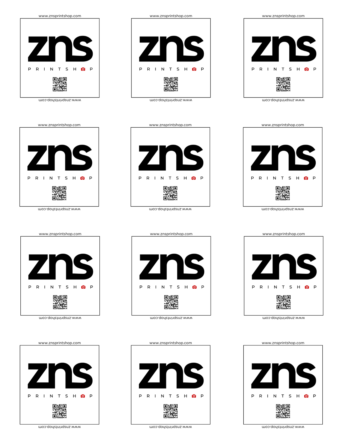 Photo Template - 50 x 50 mm