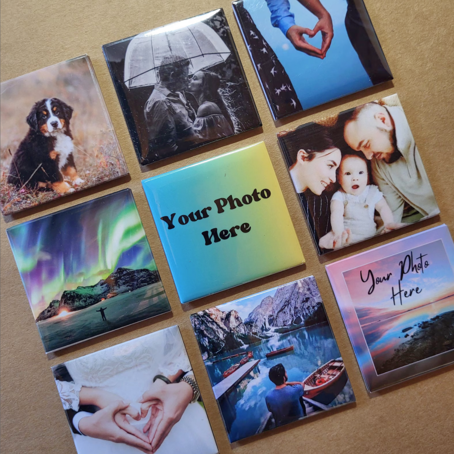 4 Pack Photo Magnets